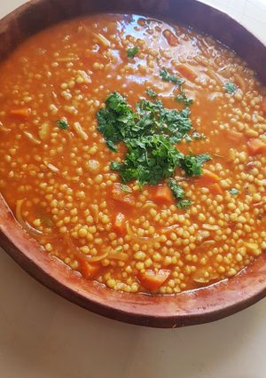 صورة لوصفة عيش حار 🌶 بدون لحم 😋🥰
