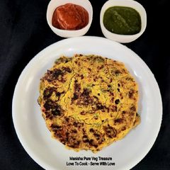 A picture of Quinoa Flour Mix Veg Chilla.