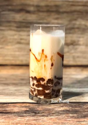 Hình của món Sữa Tươi Trân Châu Đường Đen.
