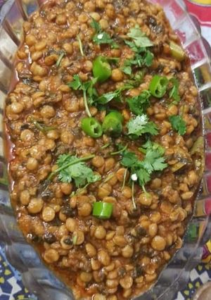 A picture of Chana Daal Palak.