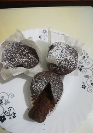 A picture of Chocolate cupcakes.