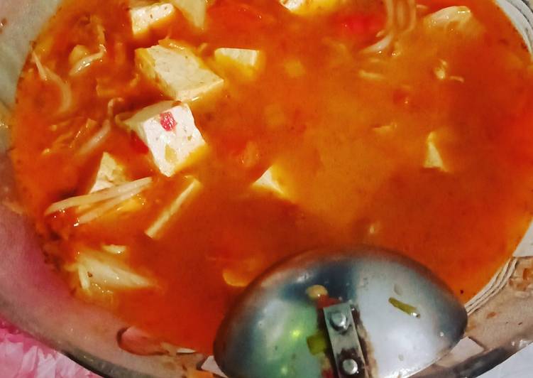 Sundubu jjigae ala rumahan