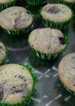 Une photo de Muffins aux cerises