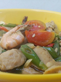 Foto resep Tumis buncis bakso udang