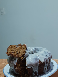 Una foto de Torta de avena y harina de arroz