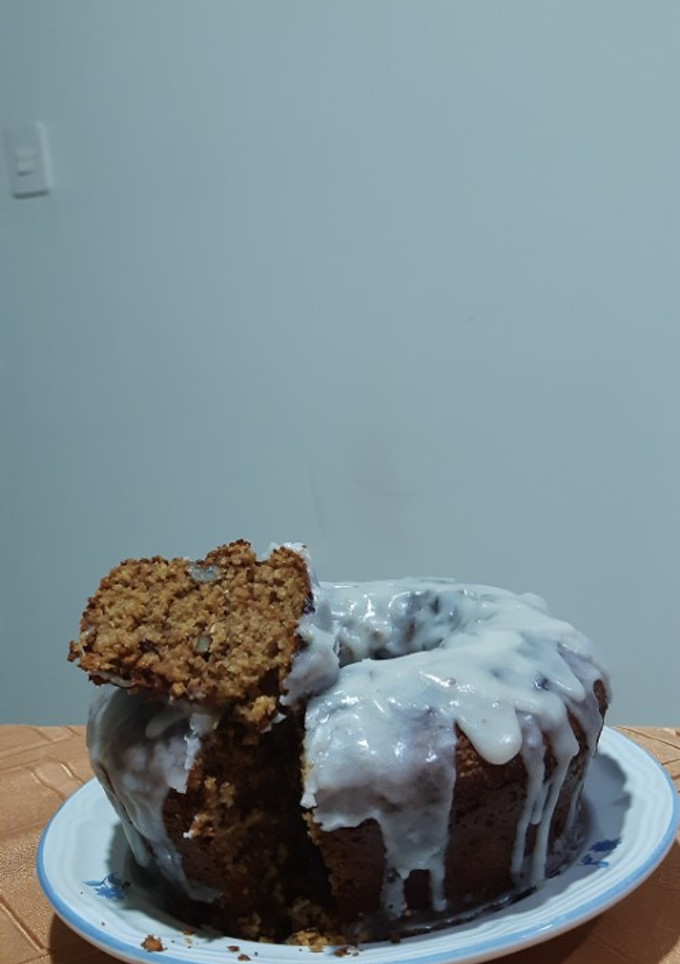 Una foto de Torta de avena y harina de arroz