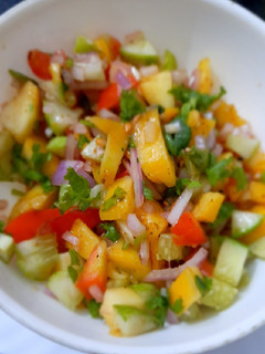 A picture of Mango Salsa.