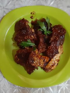 Foto resep Iga bakar manis pedas