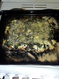 Una foto de Tarta de verduras sin masa