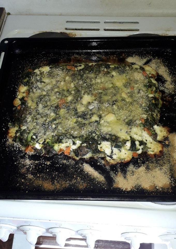 Una foto de Tarta de verduras sin masa