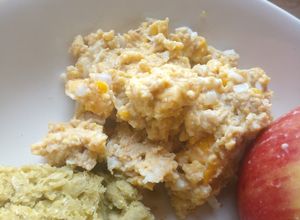 Una foto de Huevo revuelto con Paté o Picadillo