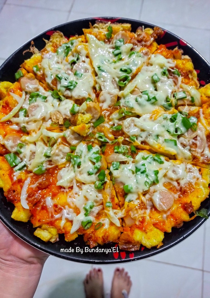 Foto resep Pizza Roti Tawar