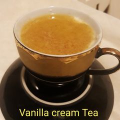 Vanilla cream tea A picture of Vanilla cream tea.