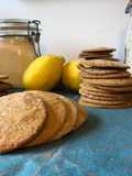 Bolachas saudáveis e sem açúcar de Aveia e Banana #aveia #banana