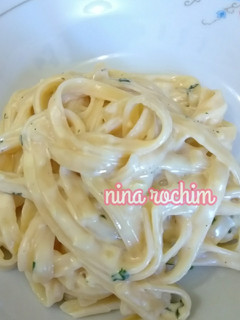 Foto resep Fettucine Carbonara (creamy easy made)