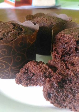 Foto resep Muffin coklat, very simple -no mixer-