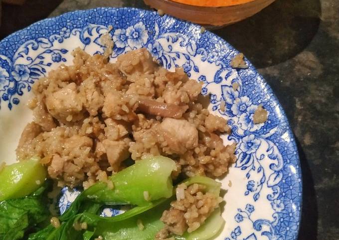 Nasi ayam rice cooker (Hainan versi diet)