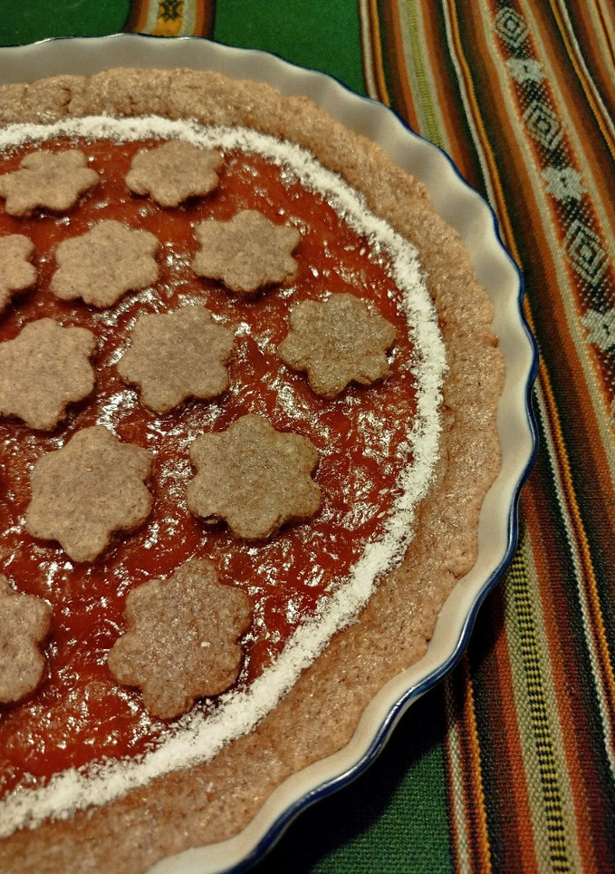 Una foto de Pasta Frola Flor de la Vida