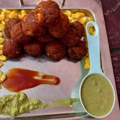 Paneer Corn Balls Tikki A picture of Paneer Corn Balls Tikki.
