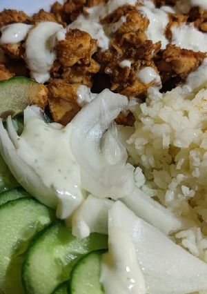 Gyros tál recept fotója