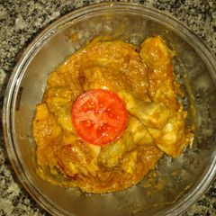 A picture of Chicken curry.