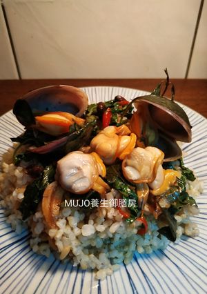 【台南七股-野生赤嘴】媽媽味炒赤嘴蓋飯 的食譜成品照片