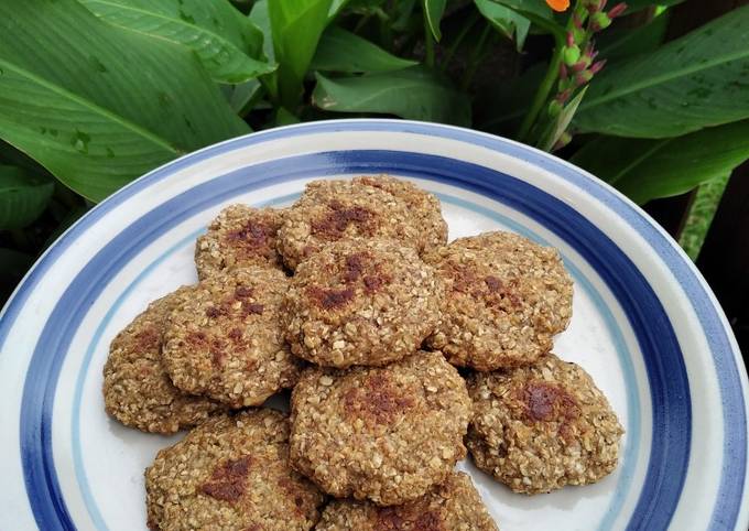 Galletitas saludables -banana y manzana- 🍪🍪 :)