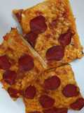 Pizza: hawaiana y pepperoni