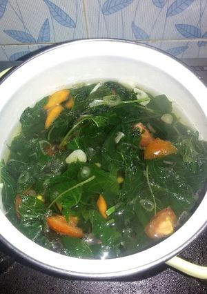 Foto resep Sayur bayam