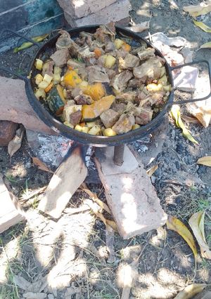 Una foto de Asado al disco