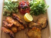 A picture of plantain chicken