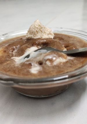A picture of Chocolate banana ice Cream.