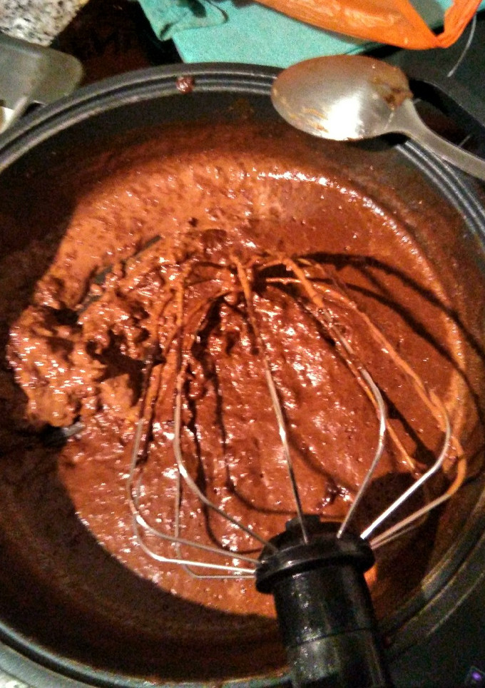 Una foto de Crema de chocolate