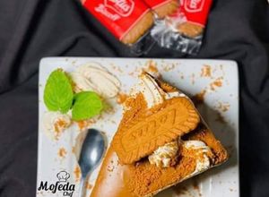 صورة لوصفة تشيز كيك اللوتس😍😍😍