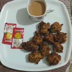 A picture of Onion potato pakode.