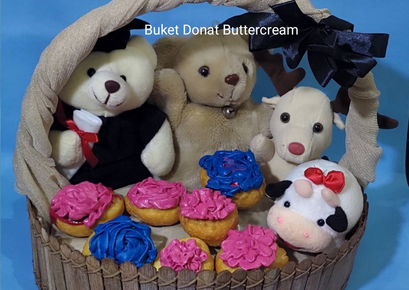 Buket Donat Buttercream - 146 by Bumi