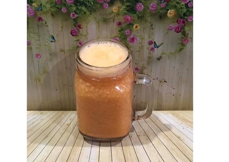 Cara Gampang Membuat Diet Juice Pineapple Papaya Cucumber Carrot yang Lezat Sekali