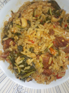 A picture of Jellof rice.