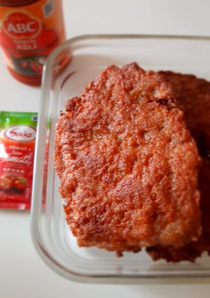 Foto resep Pork steak (isian sandwich)