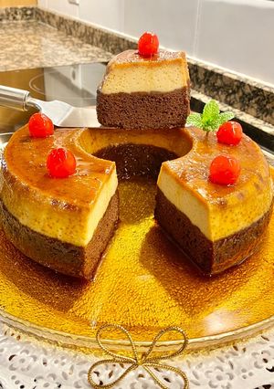 Una foto de Pastel “Imposible” (Impossible Cake)