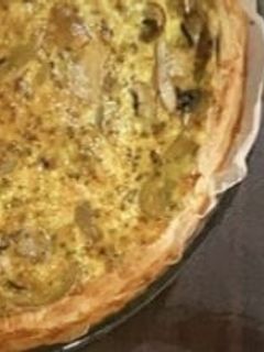 Foto de Quiche de Cogumelos e Frango
