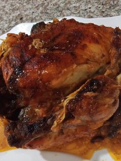 صورة لوصفة دجاج محمر في الفرن