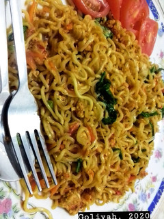 Foto resep Mie goreng sayur