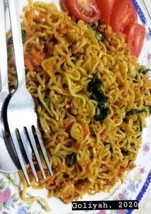 Foto resep Mie goreng sayur