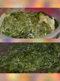 Salsa de espinaca
