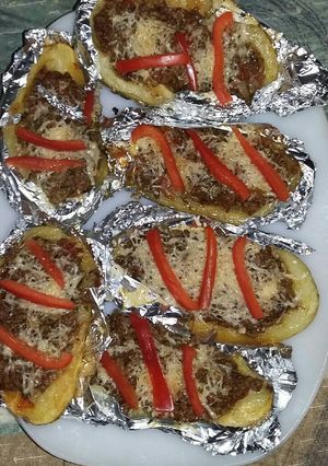 Una foto de Papas Rellenas!