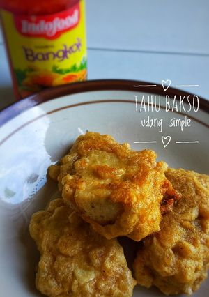Foto resep Tahu Bakso Udang Simple