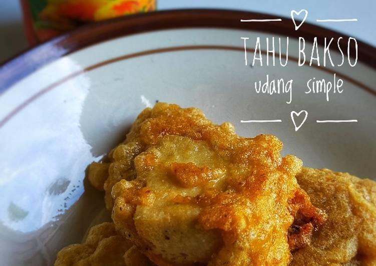  Resep  Tahu  Bakso  Udang Simple  oleh Aniez Cimoet Cookpad