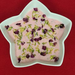 Rose & Pistachio Kheer A picture of Rose & Pistachio Kheer.
