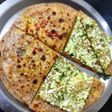 Paneer cheesy paratha